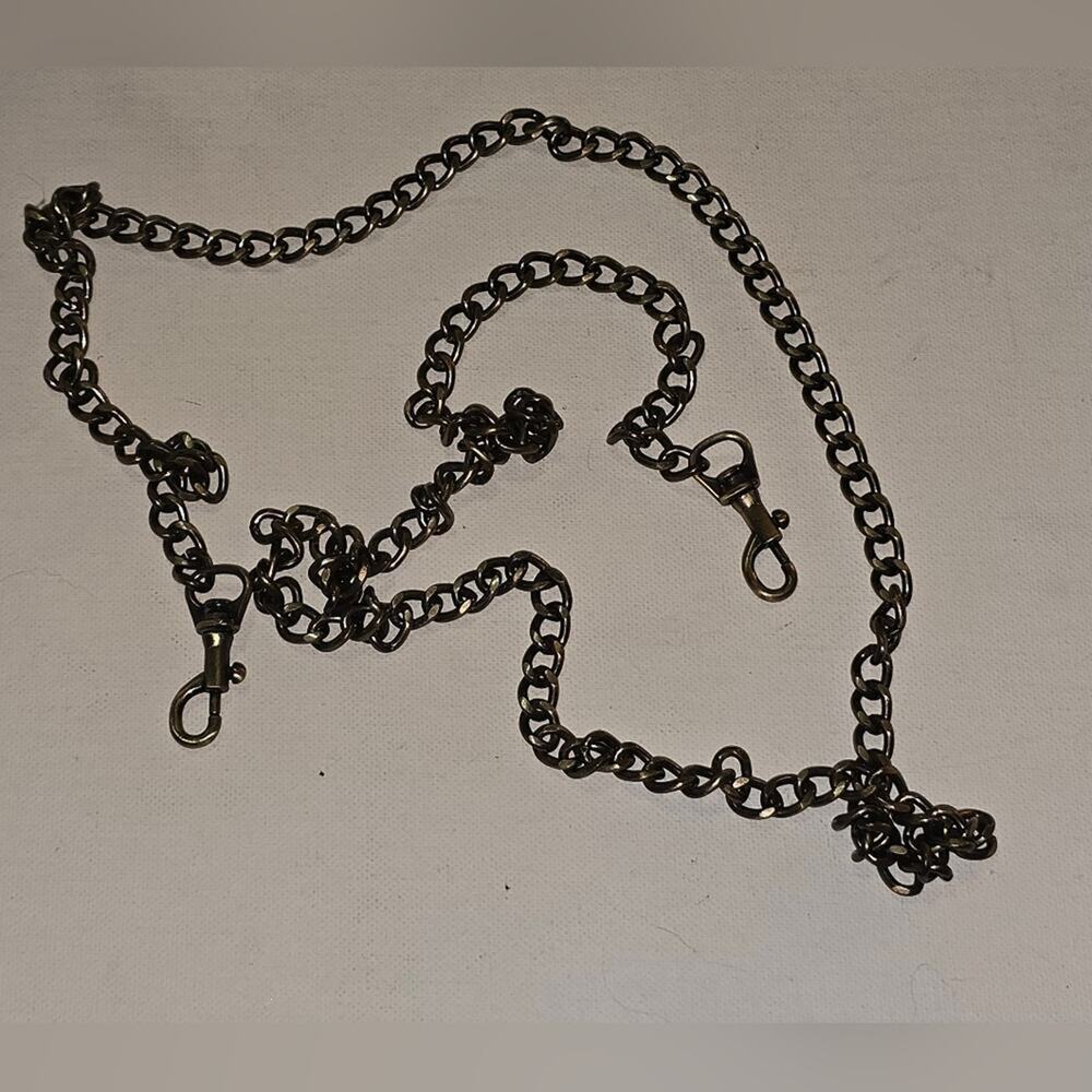 Antique Brass Chain Purse Strap